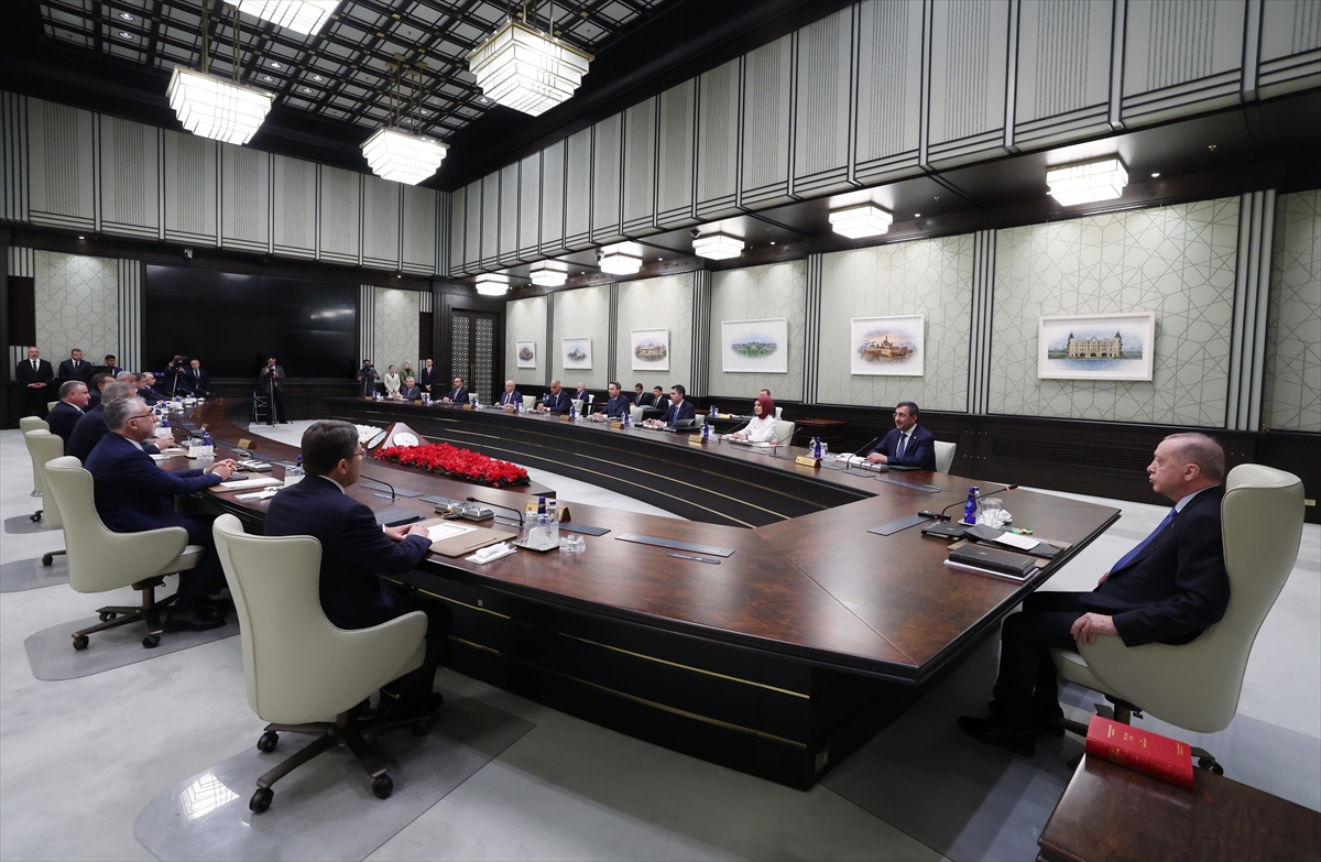 Cumhurbaşkanlığı Kabinesi toplandı