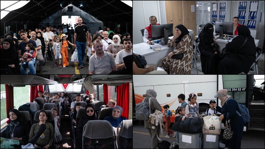 Suriye'ye dönenlerin sayısı 8 Aralık'tan bu yana 411 bin 649 oldu