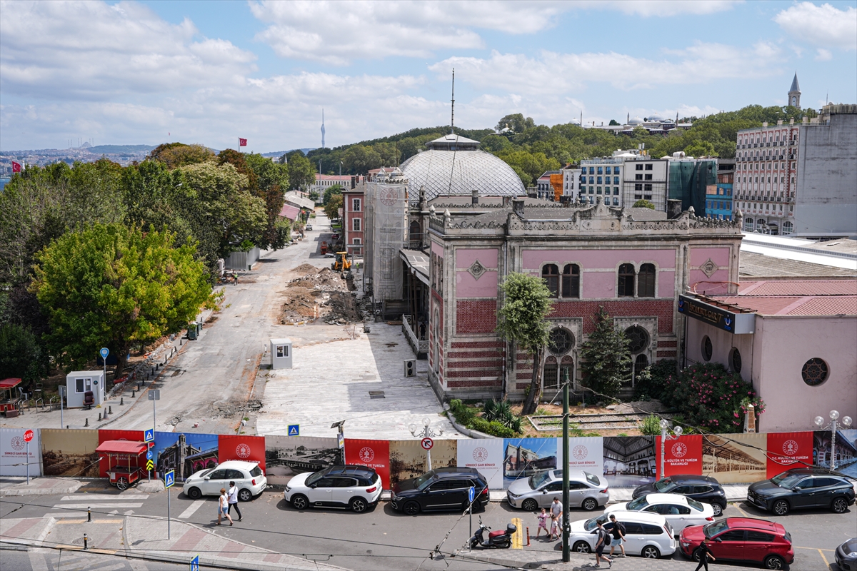 Sirkeci Garı'nda restorasyon çalışmalarına başlandı