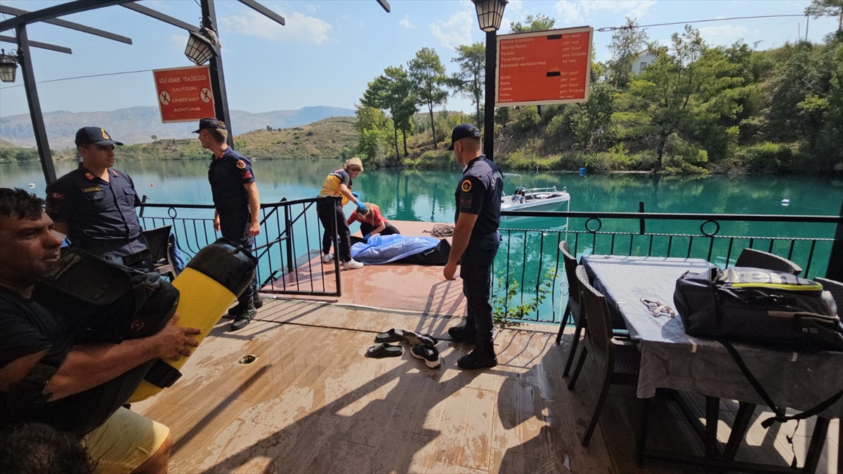 Antalya'da baraj gölüne giren kişi boğuldu