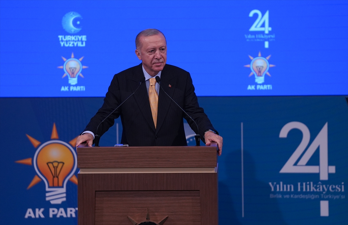 Cumhurbaşkanı Erdoğan, AK Parti'nin 24. Kuruluş Yıl Dönümü Programı'nda konuştu