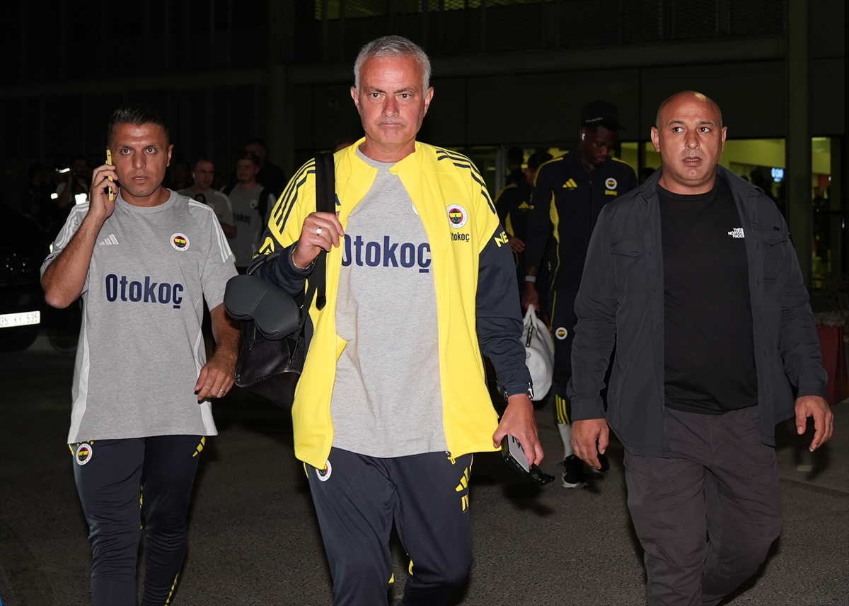 Fenerbahçe kafilesi, İzmir'e geldi