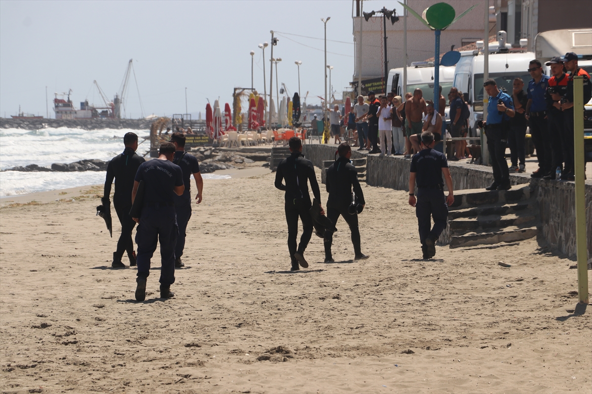 Tekirdağ'da denizde kaybolan kişiyi arama çalışmaları 3. gününde sürüyor