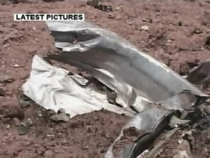 İran'da düşen uçağın kara kutusu bulundu