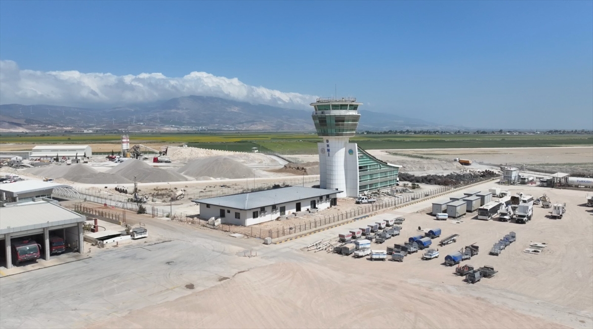 Onarım çalışması yürütülen Hatay Havalimanı 1 Eylül'de uçuşlara açılacak