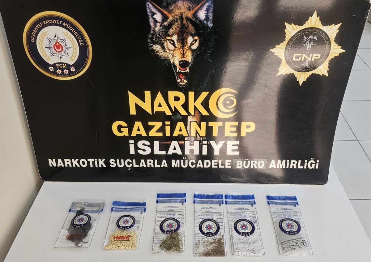 Gaziantep'te uyuşturucu operasyonunda 4 zanlı tutuklandı