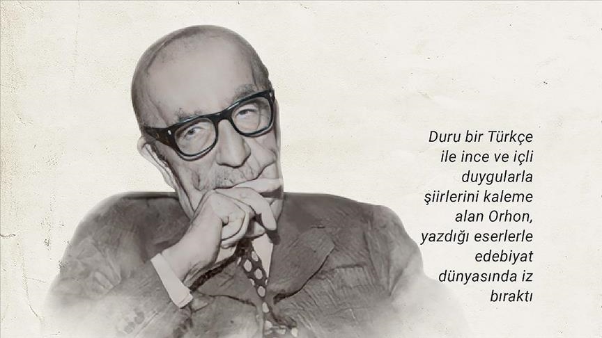 Türk edebiyatında halk dilinde şiir yazımını savunan şair: Orhan Seyfi Orhon