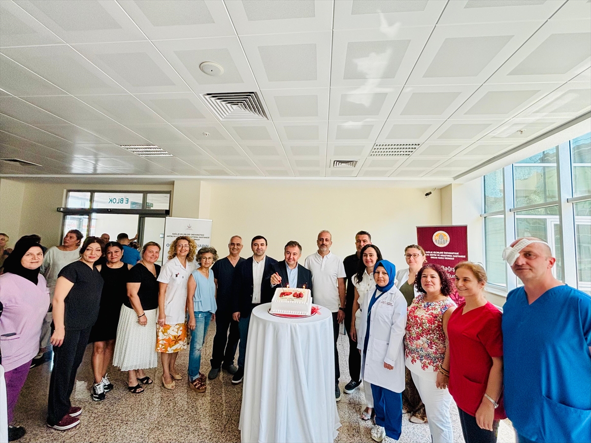 Antalya Eğitim ve Araştırma Hastanesi Organ Nakli Merkezi'nde 10 yılda 179 nakil yapıldı