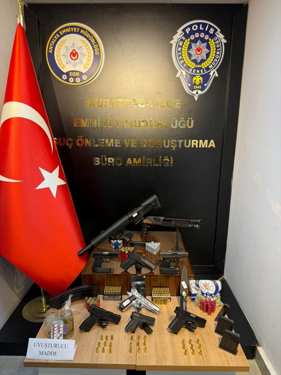 Antalya'da hava destekli asayiş operasyonunda 10 zanlı yakalandı