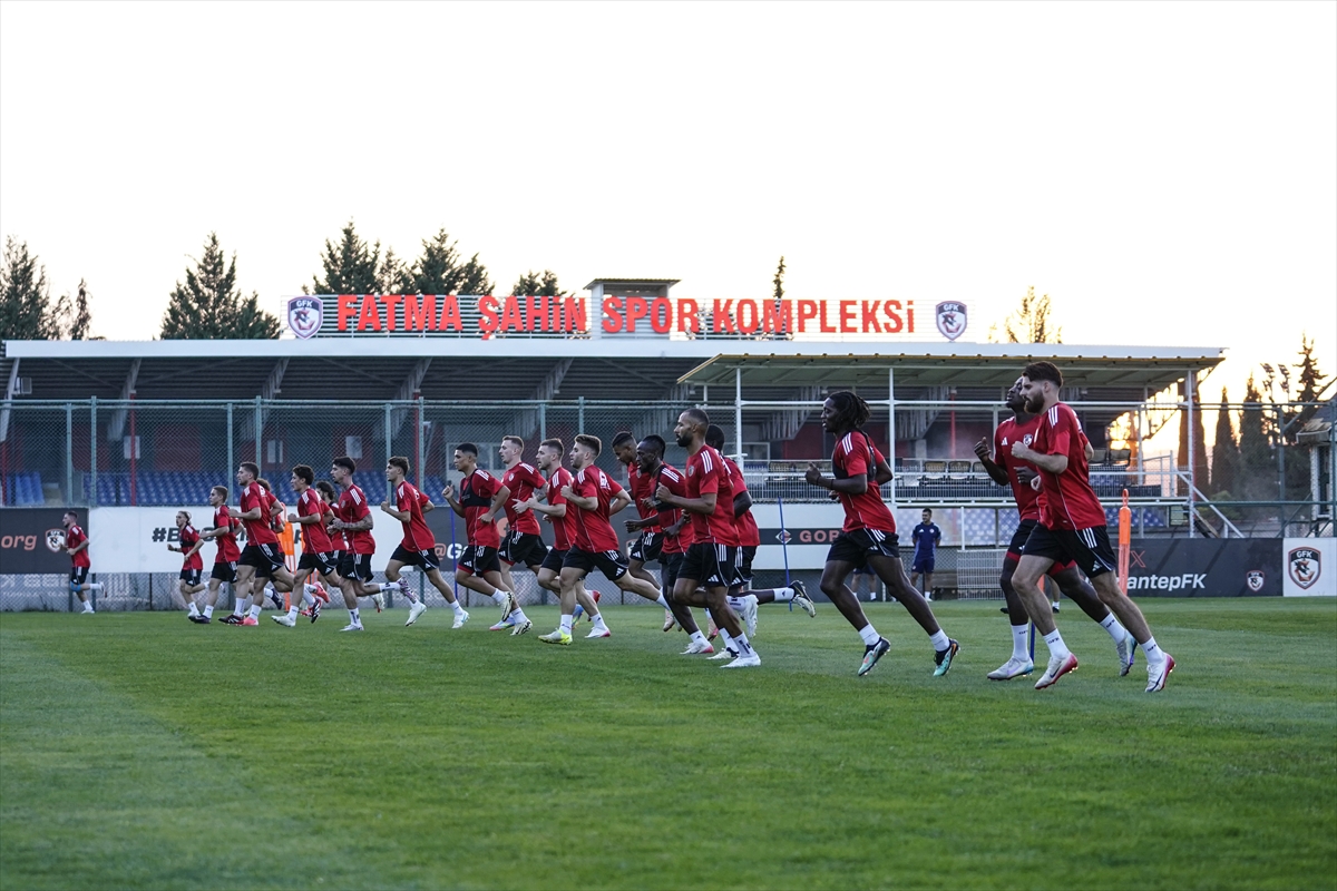 Gaziantep FK, Kasımpaşa maçının hazırlıklarına başladı
