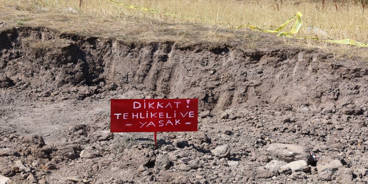 Çankırı’da yaşlı çiftin ölümünün ardından termal su kaynağı toprakla kapatıldı