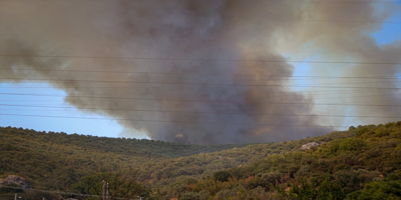 Bursa Yenişehir’de orman yangını: 718 personel, uçaklar ve helikopterlerle söndürme çalışmaları sürüyor