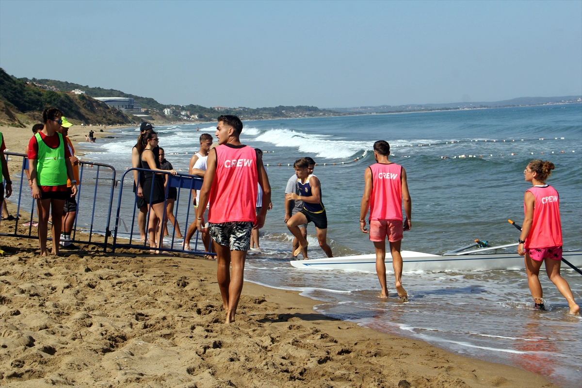 Deniz Küreği Türkiye Şampiyonası Sahil Sürat Yarışları, Sinop'ta başladı