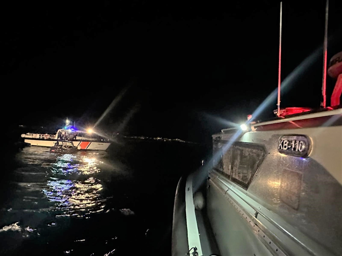 Bodrum açıklarında 19 düzensiz göçmen kurtarıldı