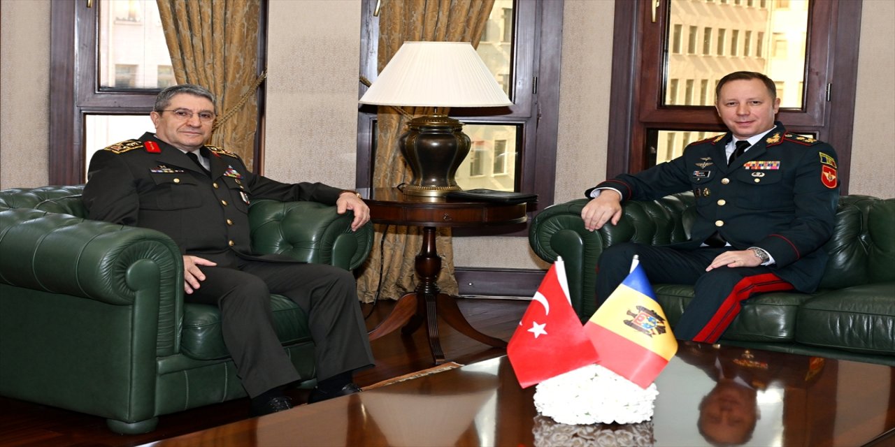 Genelkurmay Başkanı Orgeneral Bayraktaroğlu, Moldova Genelkurmay Başkanı Tuğgeneral Vitalie Micov’u kabul etti