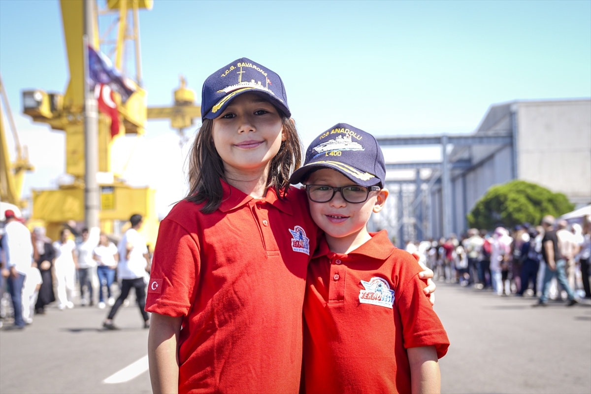"TEKNOFEST Mavi Vatan" 30 Ağustos Zafer Bayramı'nda çocuklardan yoğun ilgi görüyor