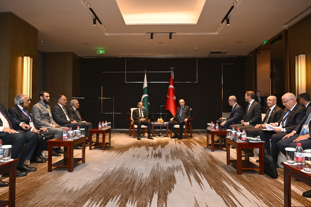 Cumhurbaşkanı Erdoğan, Pakistan Başbakanı Şerif'i kabul etti