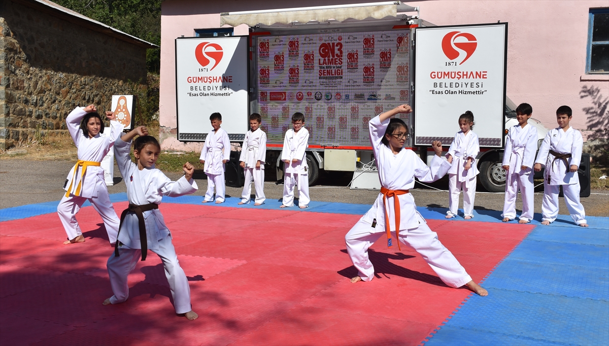 Gümüşhane'de 13. Lames Bilim Kültür ve Sanat Şenliği düzenlendi