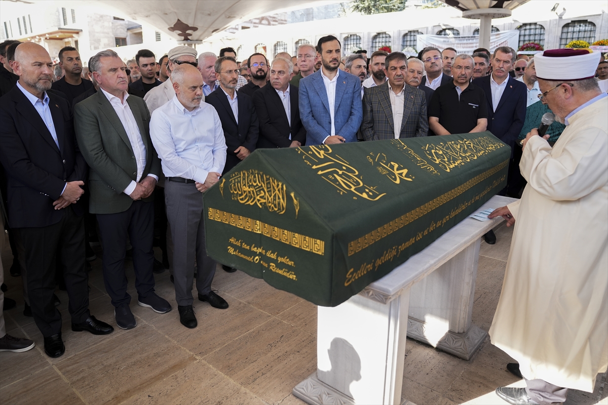 Cumhurbaşkanı Başdanışmanı Kılıç'ın kayınpederi son yolculuğuna uğurlandı