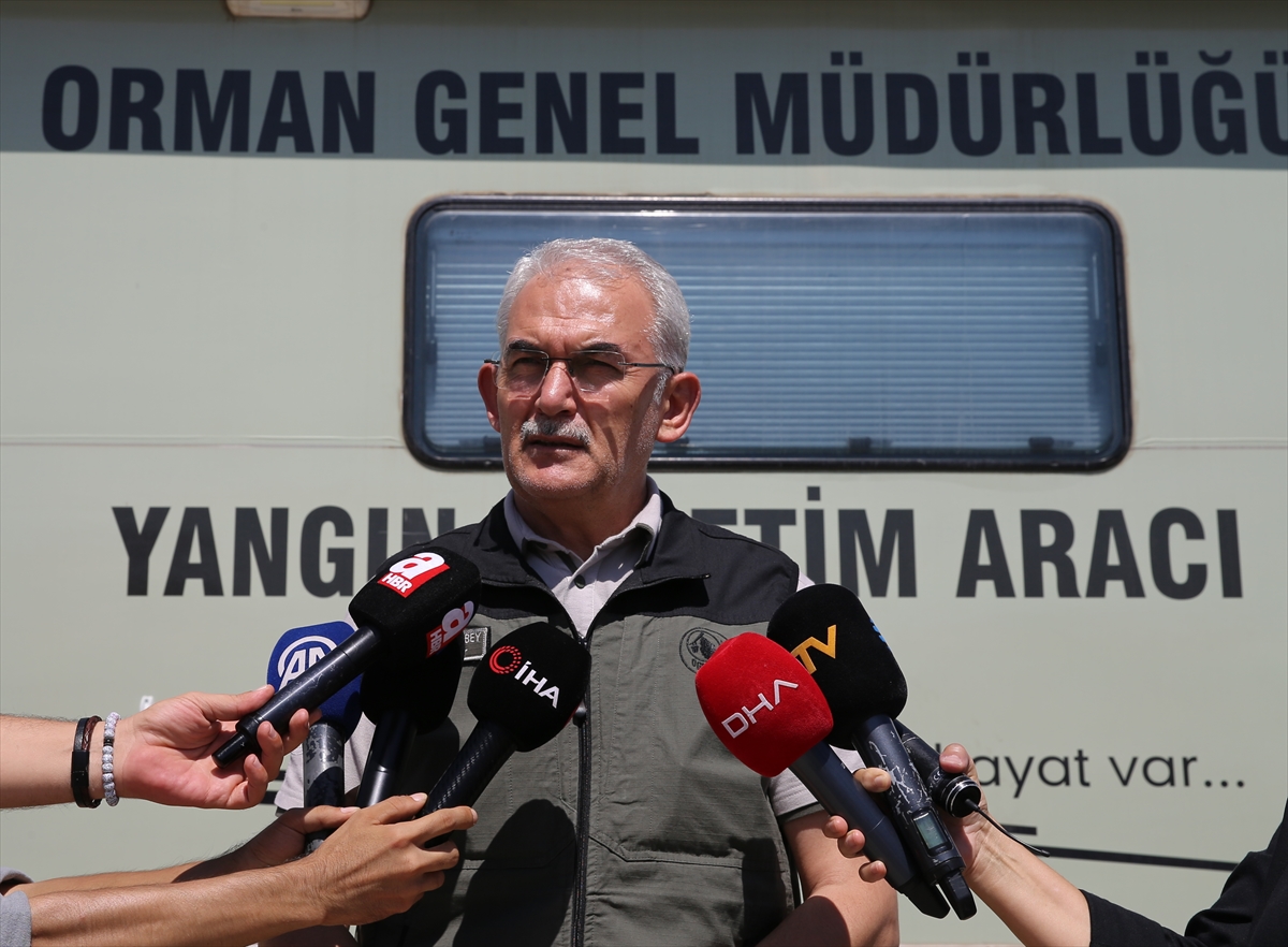 Orman Genel Müdürü Karacabey'den söndürme çalışmaları süren orman yangınlarına ilişkin açıklama: