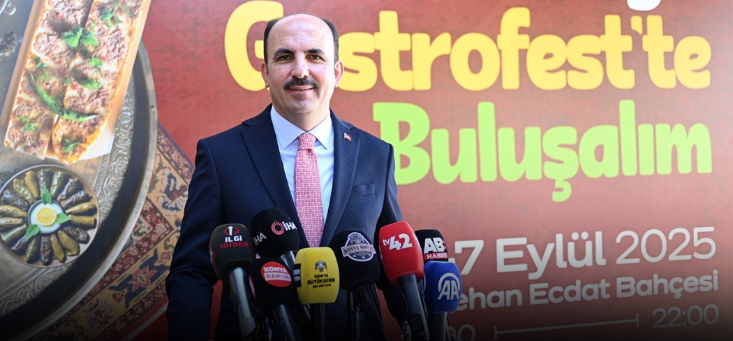 BAŞKAN ALTAY HERKESİ “KONYA GASTROFEST”E DAVET ETTİ