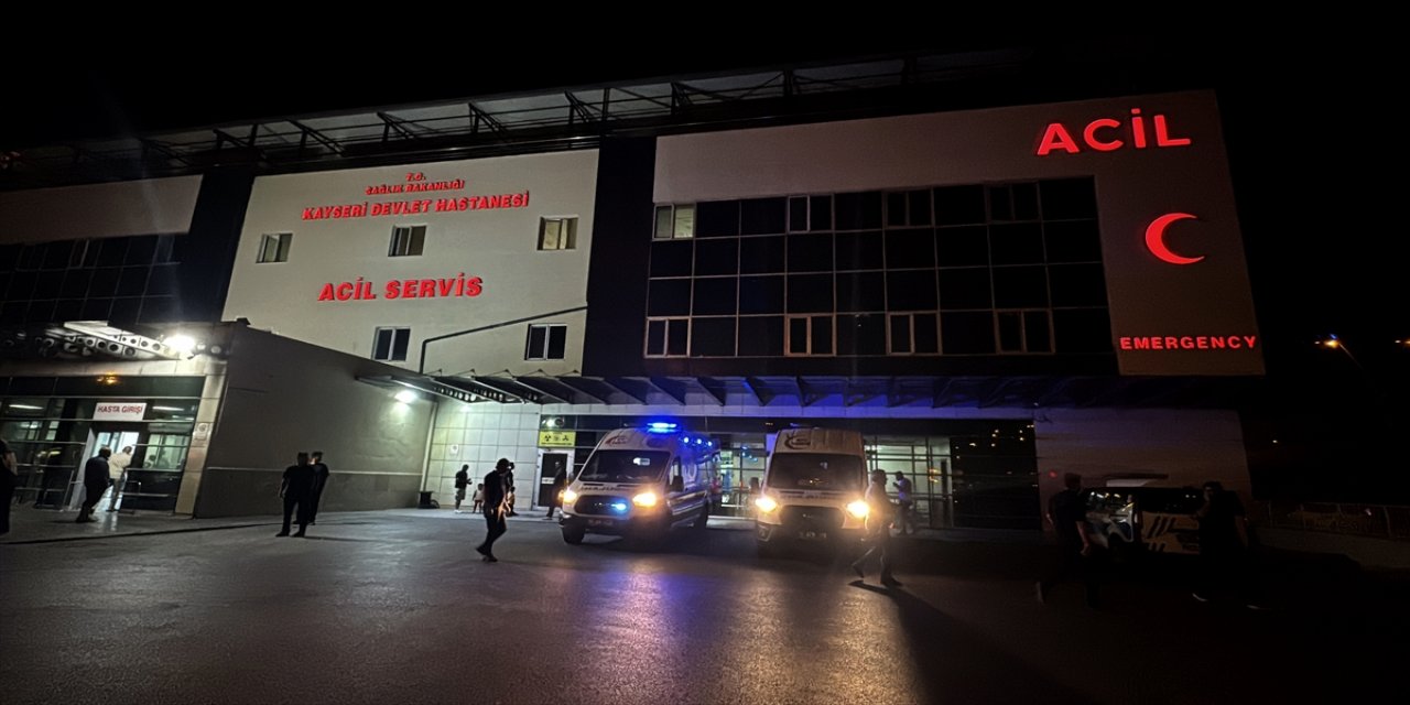 Kayseri'de bıçaklanan yabancı uyruklu ağır yaralandı