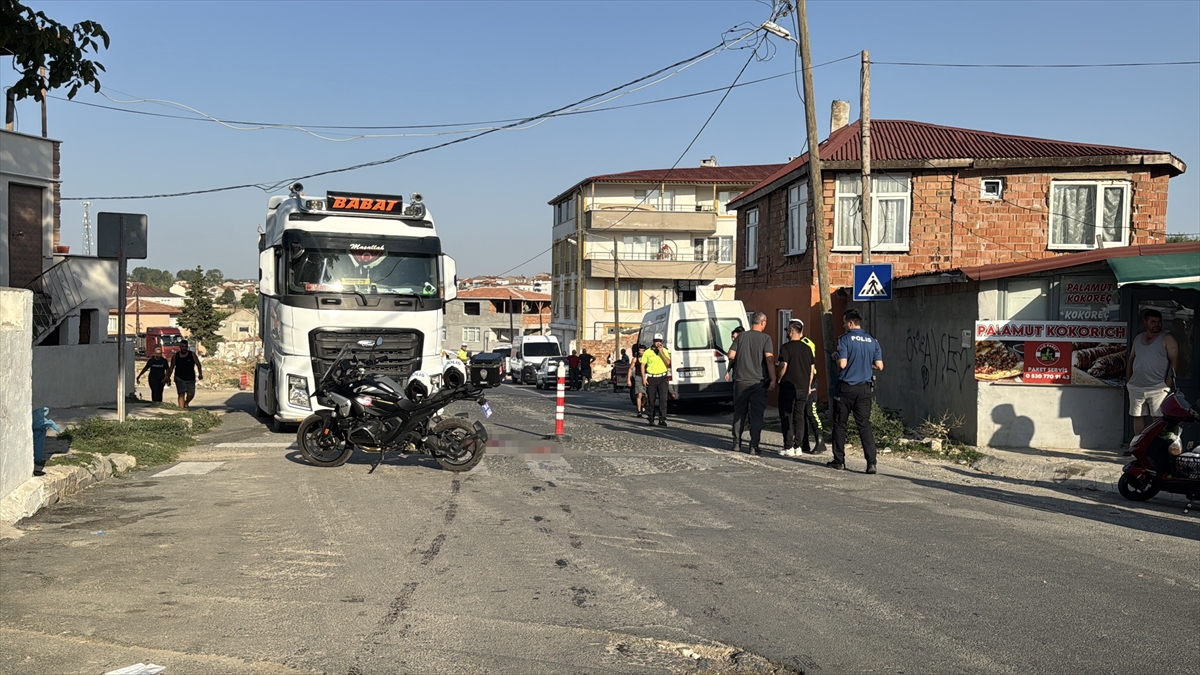 Kırklareli’nde tırın çarptığı kadın ağır yaralandı