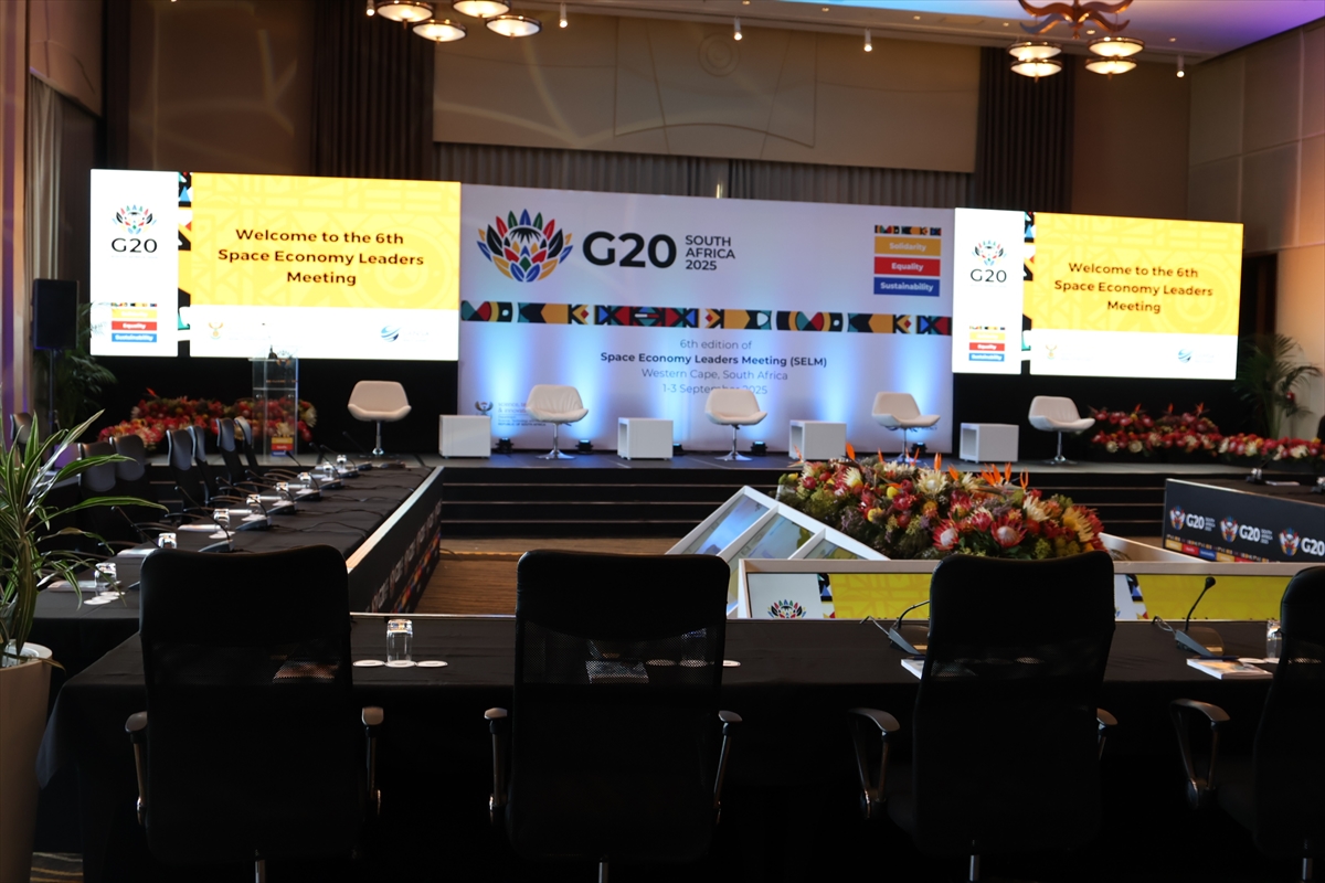 Güney Afrika'da G20 Uzay Ekonomisi Liderleri Toplantısı düzenlendi