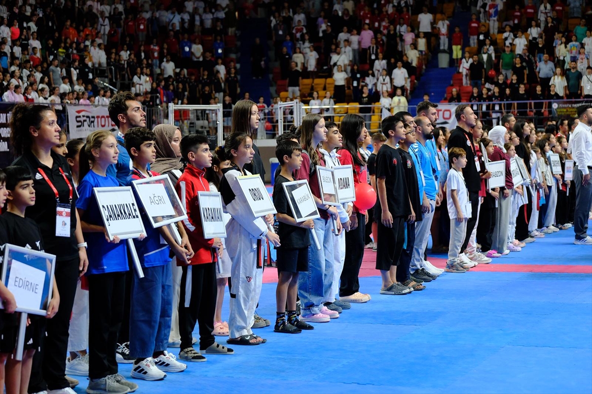 Minikler Türkiye Tekvando Şampiyonası'na rekor katılım