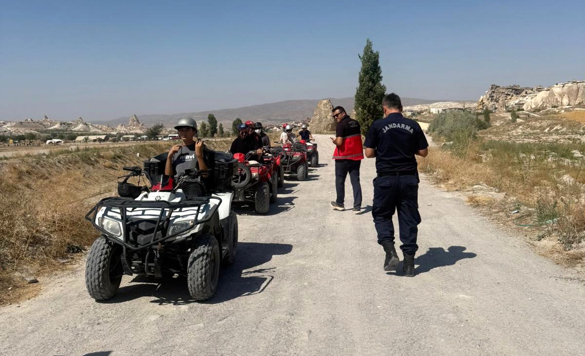 Kapadokya Alan Başkanlığından izinsiz faaliyet yürüten aktivite firmalarına denetim