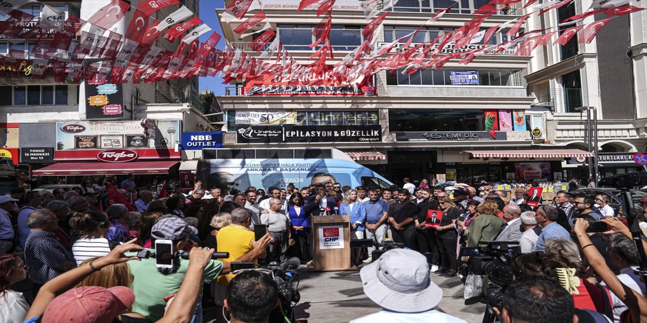 CHP, 102. kuruluş yıl dönümünde Ankara’da açıklama yaptı: “İstanbul il yönetimine dair karar yok hükmündedir”