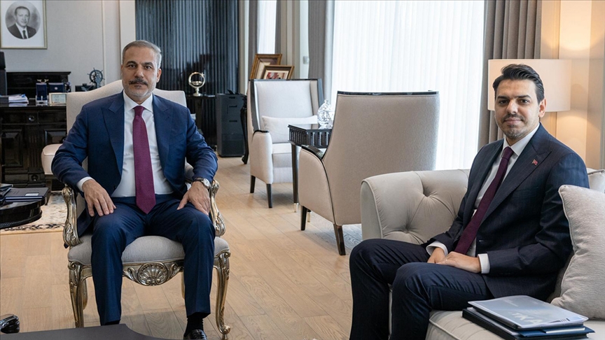 Dışişleri Bakanı Fidan, TİKA Başkanı Eren'i kabul etti