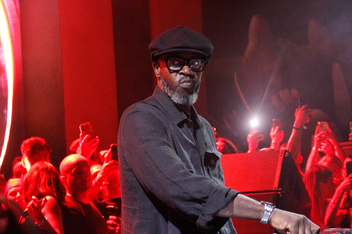 Grammy ödüllü Black Coffee, Antalya'da konser verdi