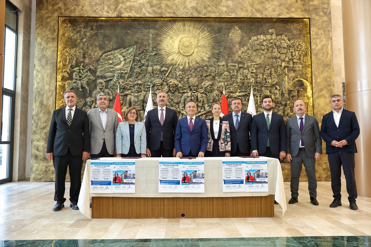 Gaziantep'te kamu personeli için uygun ödemeli konut kampanyası başlatıldı