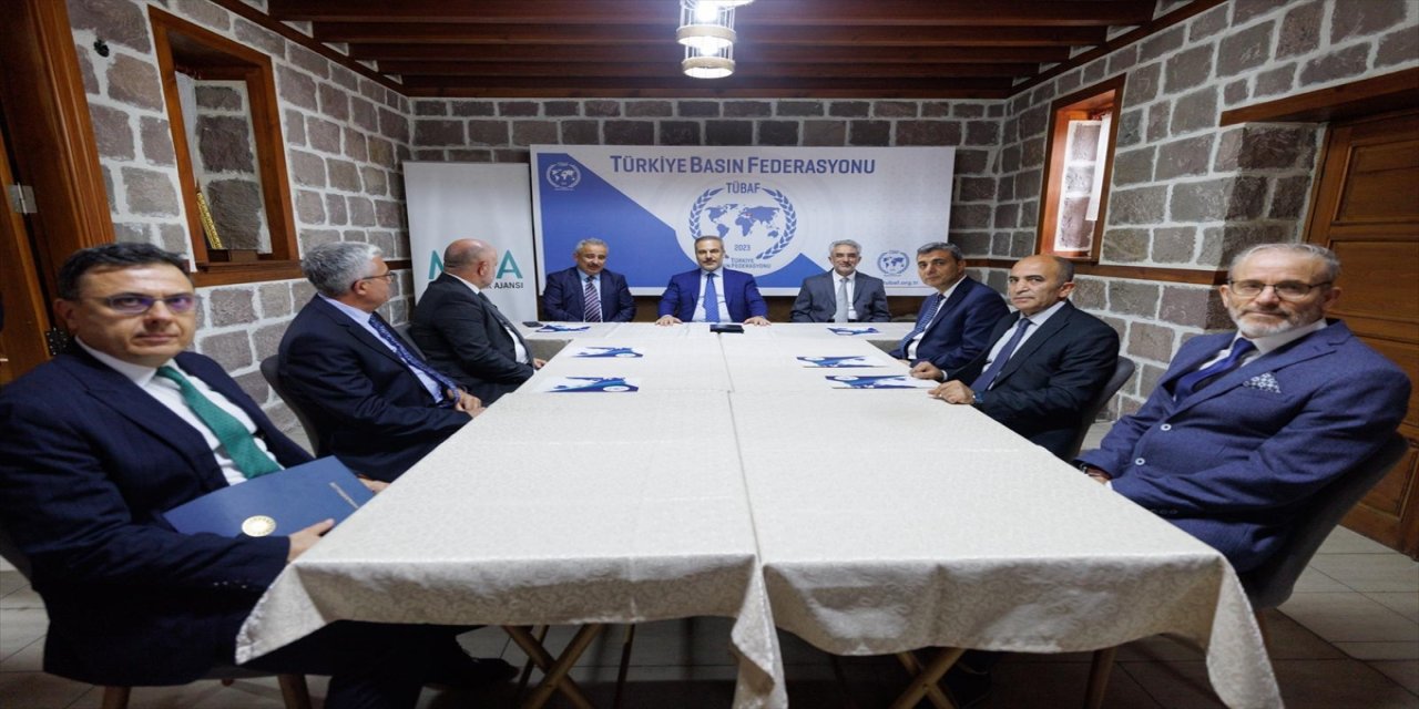 Bakan Fidan: “filistin’e ilişkin meseleler, filistinliler olmadan tartışılamaz”