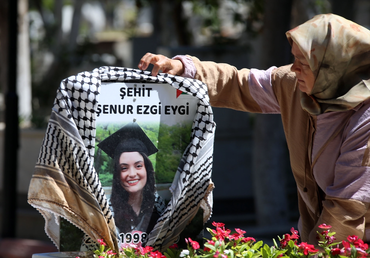 İsrail askerlerince katledilen Ayşenur Ezgi Eygi, vefatının 1. yılında anıldı