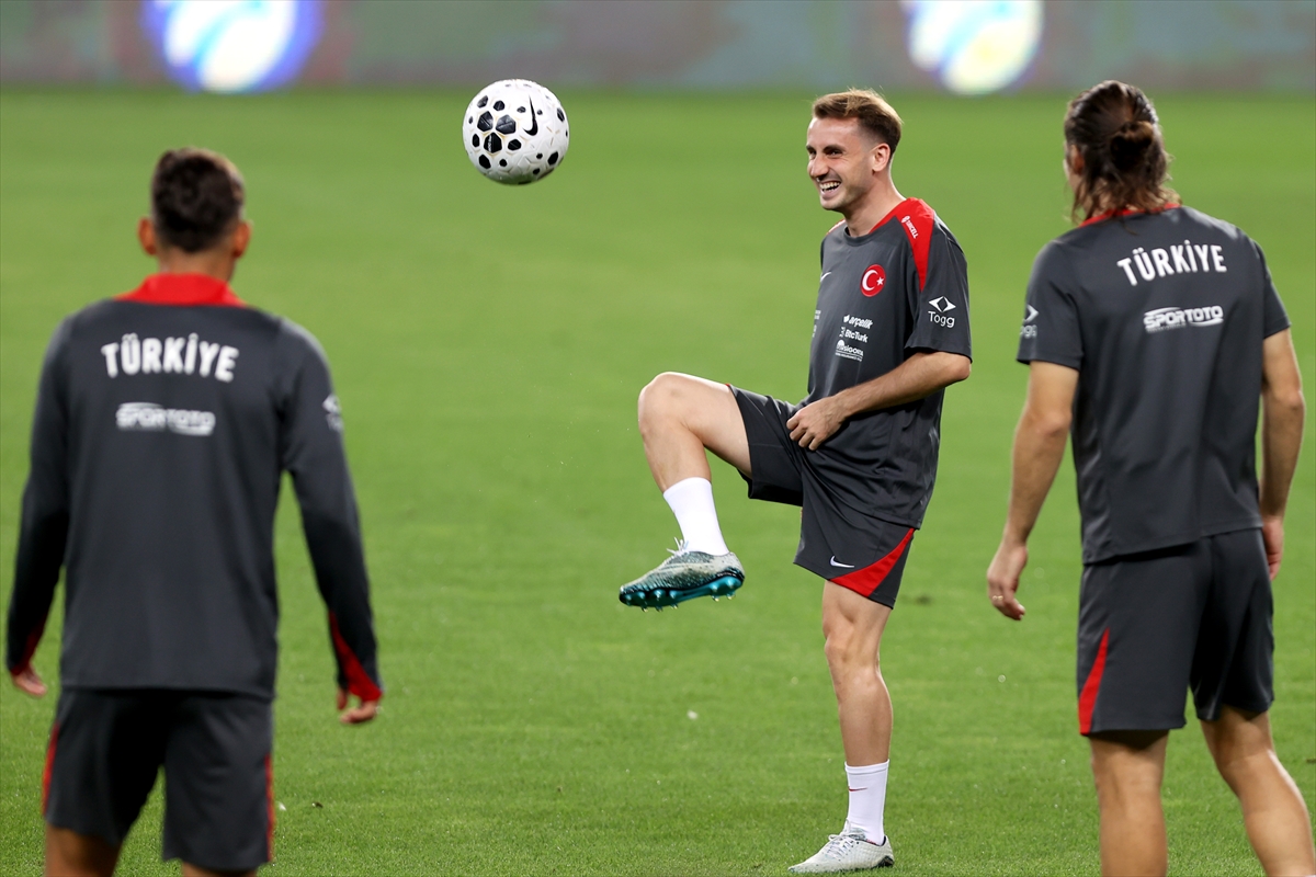 A Milli Futbol Takımı, İspanya maçına hazır