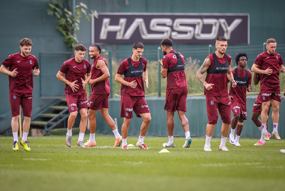 Trabzonspor, Fenerbahçe maçı hazırlıklarını sürdürdü