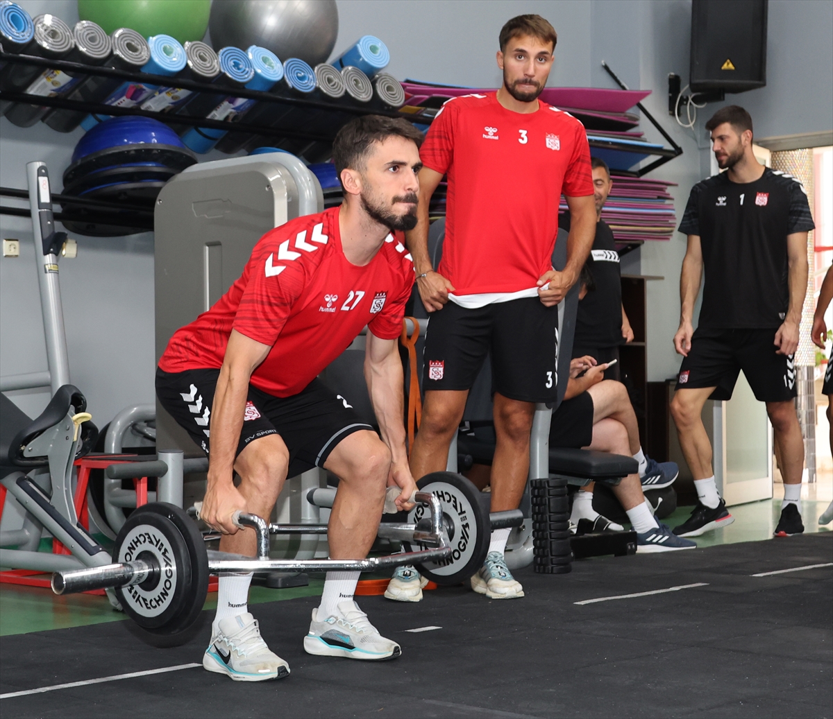 Sivasspor, Sarıyer maçının hazırlıklarını sürdürdü