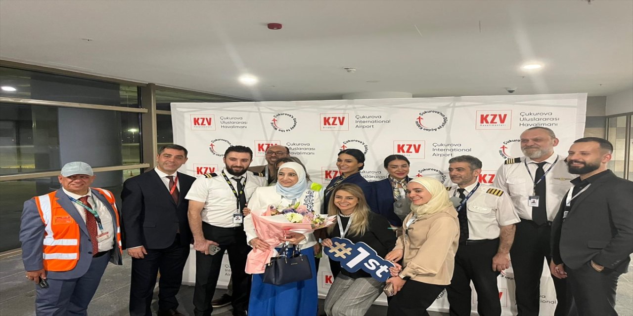 Çukurova Havalimanı ile Şam arasında direkt uçuşlar başladı