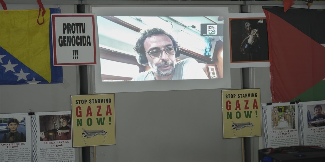 Küresel Sumud Filosu’nda Bosna Hersekli Vitlacil: İsrail tekneleri durdurmak için müdahale edebilir