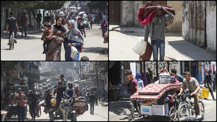 Netanyahu, işgal planını devreye soktukları Gazze kentinden 100 bin Filistinliyi sürgün ettiklerini söyledi