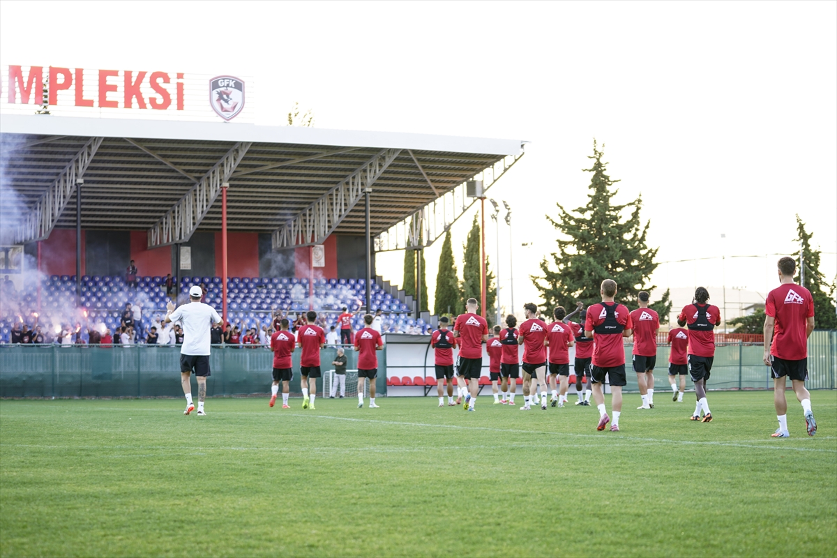 Gaziantep FK, Kocaelispor maçının hazırlıklarını sürdürdü