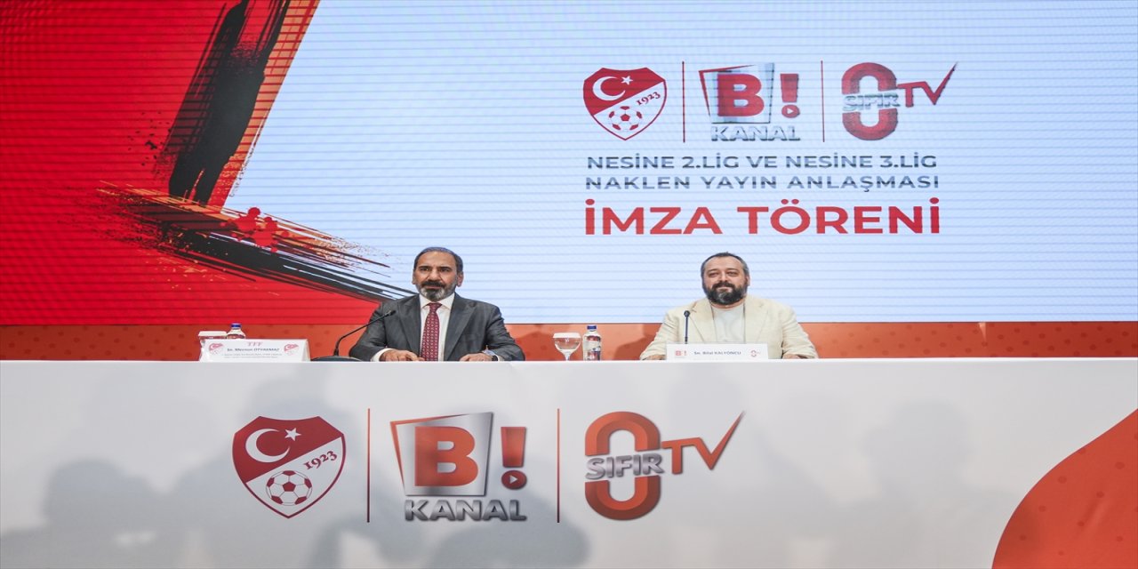 TFF’den tarihi adım: 2. ve 3. Lig maçları 2 yıl boyunca canlı yayınlanacak