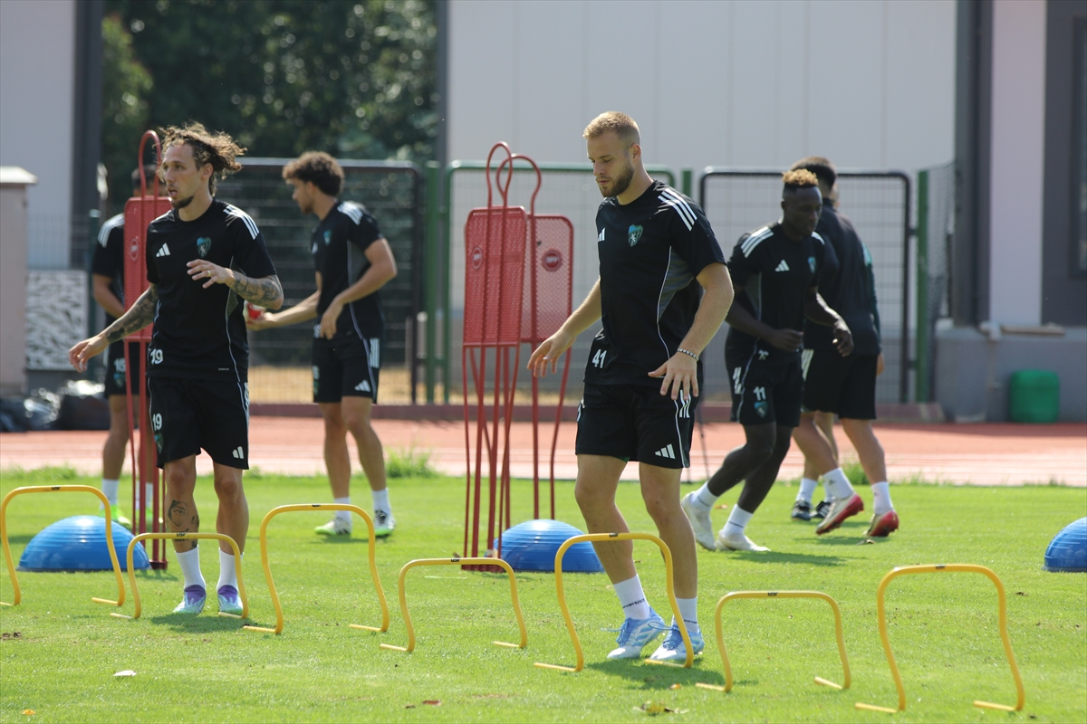 Kocaelispor, Gaziantep FK maçının hazırlıklarına devam etti