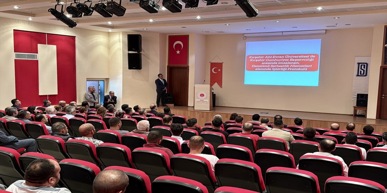 Kırşehir’de 34 yükümlü meslek kurslarını başarıyla tamamlayarak sertifikalarını aldı