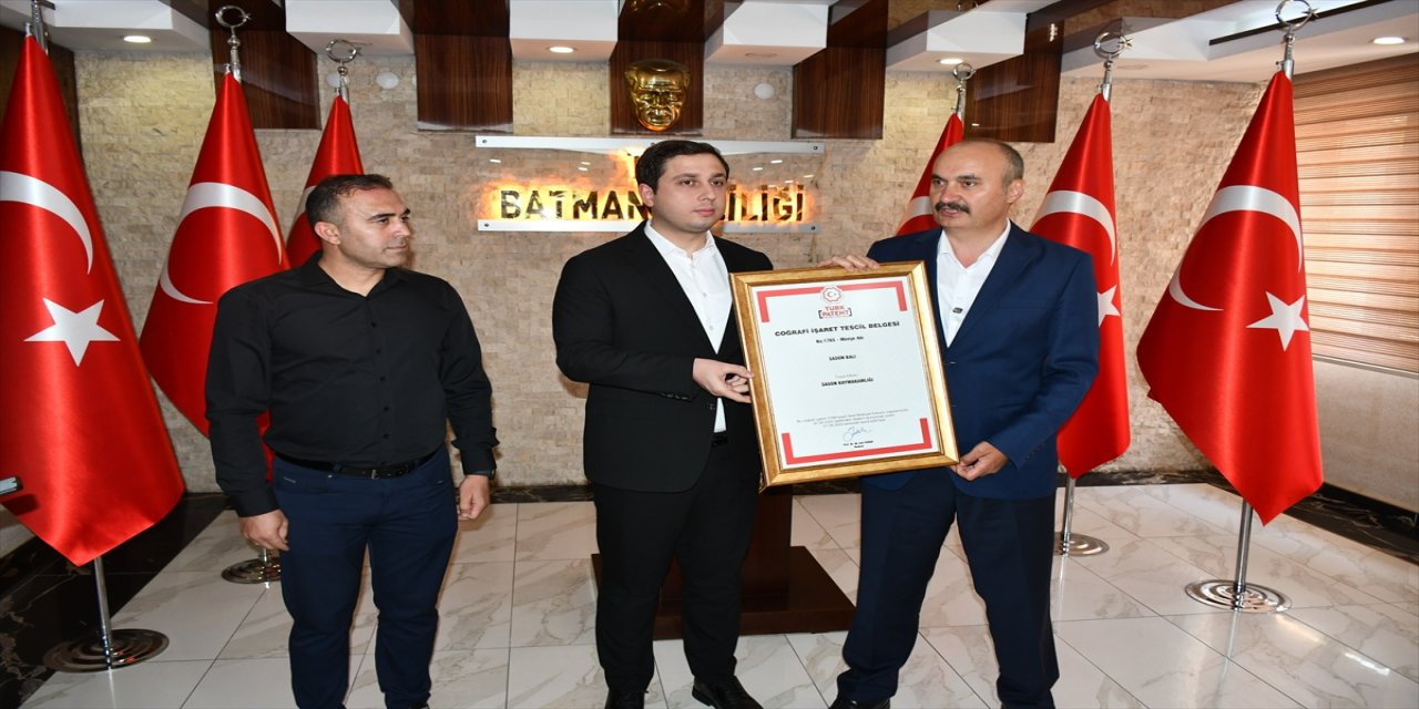 Batman Sason’da üretilen Sason balı coğrafi işaretle tescillendi, kalite ve özgünlüğü resmiyet kazandı