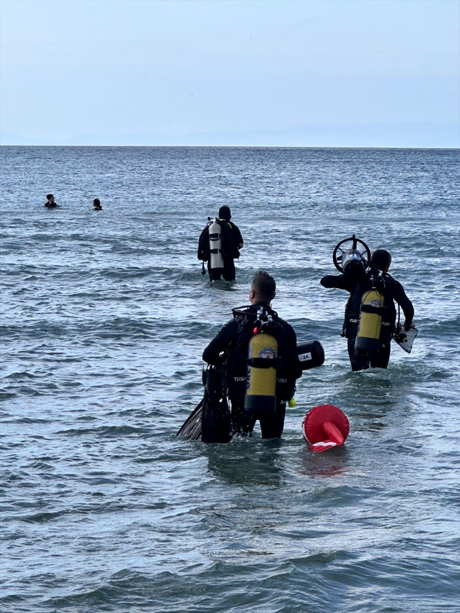Tekirdağ'da denizde kaybolan kadını arama çalışmaları 6. gününde de devam ediyor
