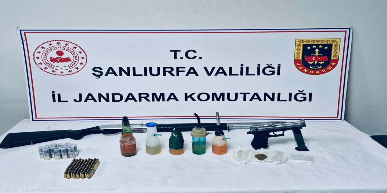 Şanlıurfa’da silah kaçakçılığına darbe: Operasyonda 8 şüpheli gözaltına alındı