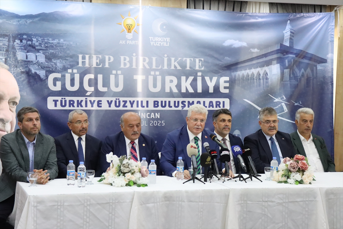 AK Parti Grup Başkanvekili Akbaşoğlu, Erzincan’da konuştu